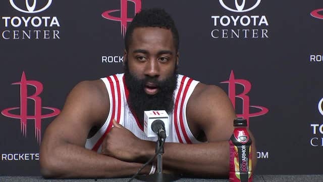 Harden's late shot lifts Rockets over Warriors 97-96