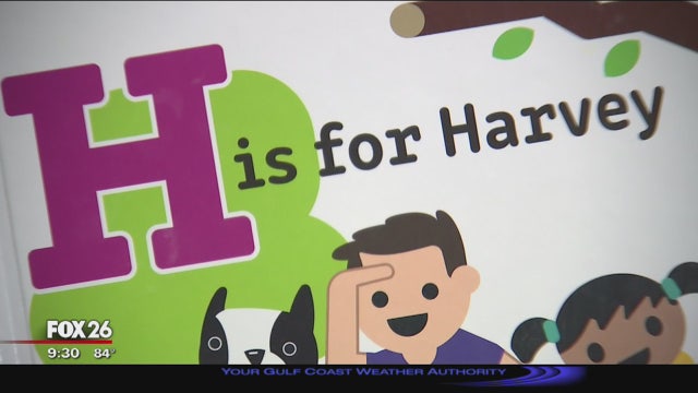 Local author writes 'H Is For Harvey' to teach kids about the storm