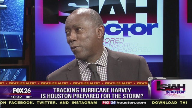 Mayor Turner talks preparations for Hurricane Harvey
