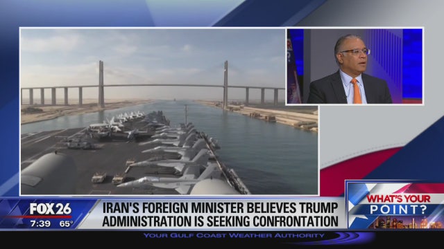 Flexing our military muscle in the Mideast - What's Your Point?