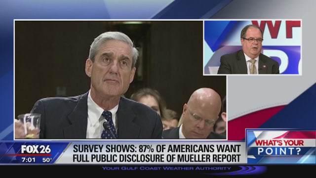 Should the Mueller Report be released in its entirety - What's Your Point?