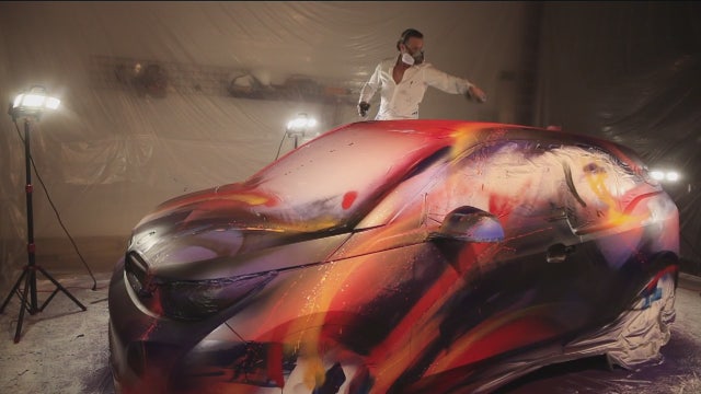 Murals & art cars no challenge for Mr. D.