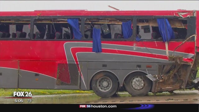 Texas bus company in crash has faced vehicle problems before