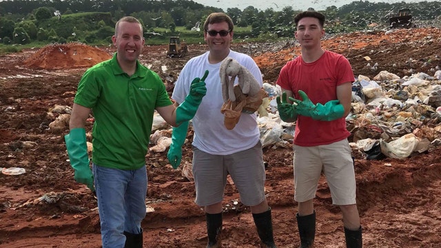 Publix employees dig through landfill to find lost bunny