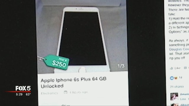 Police issue warning about counterfeit iPhone sales