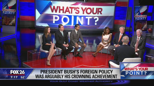 Remembering George H.W. Bush - Foreign policy- What's Your Point?