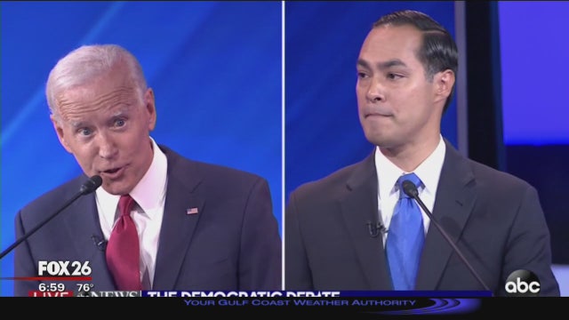 Recapping the democratic debate, Castro and Biden - What's Your Point?