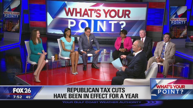 The Republican tax cut 1 year later - What's Your Point?