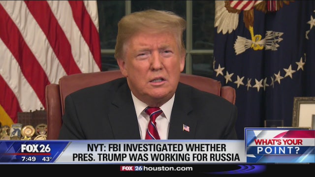 The F.B.I., President Trump and the Russians - What's Your Point?