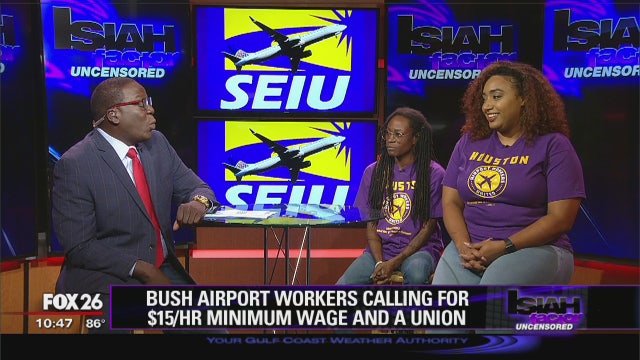 SEIU Union to march to United Airlines headquarters to ask for increase in pay