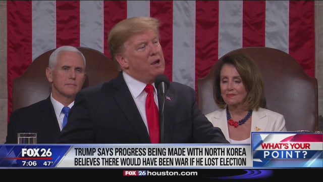 The border wall and other items from SOTU -  What's Your Point?