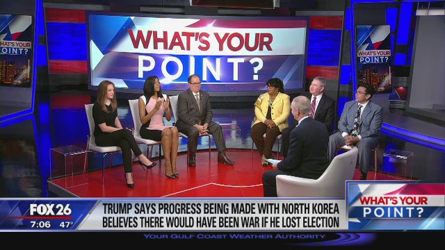 President Trump and North Korea - What's Your Point?