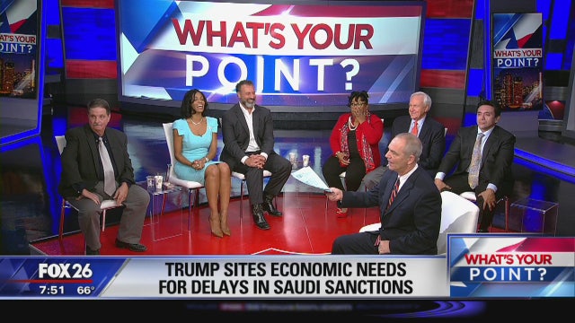President Trump, Saudi Arabia and the Khashoggi murder - What's Your Point?
