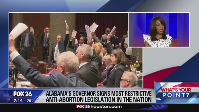 Anti-abortion legislation a challenge to Roe v Wade- What's Your Point?