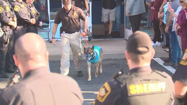 Authorities catch man who shot Spotsylvania Co. K-9