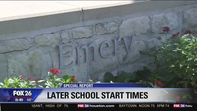 Success story for school with later start time