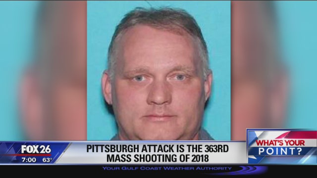 Reaction to the Pittsburgh synagogue shooting- What's Your Point?