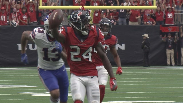 Texans beat Bills 20-13, claim share of AFC South lead