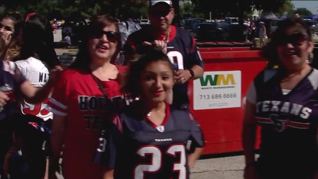 Texans fans are ready for the season!