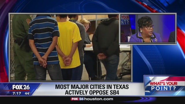 San Antonio versus Texas, immigration and law enforcement- What's Your Point?