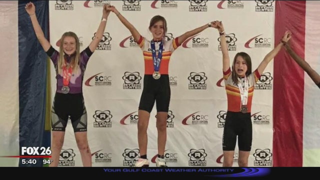 Texas City gold medalist just keeps getting faster