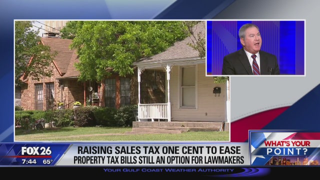 Raising the sales tax in Texas or more property taxes - What's Your Point?