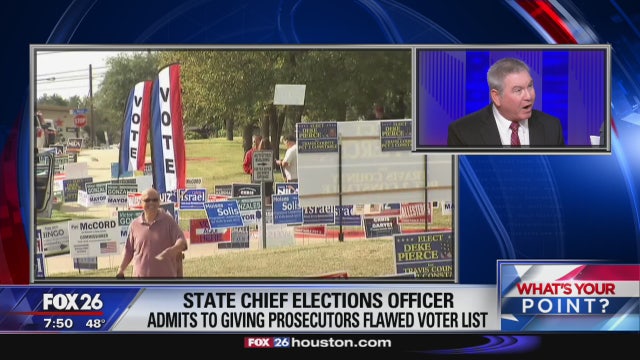 Voter eligibility or voter suppression in Texas - What's Your Point?