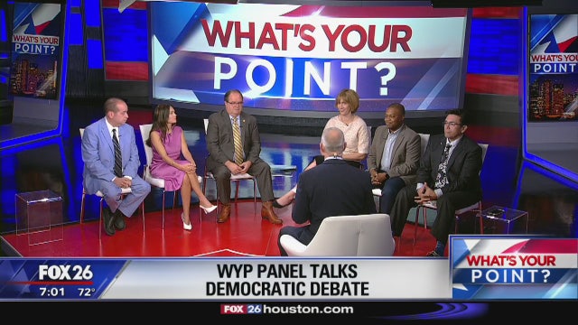 The Democratic debates, round one - What's Your Point