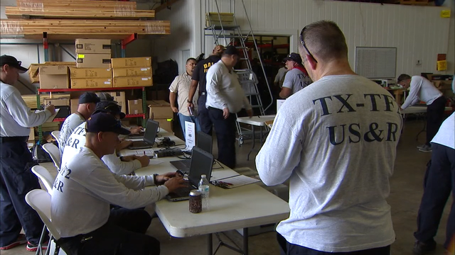 North Texas rescue crews sending help for Hurricane Harvey
