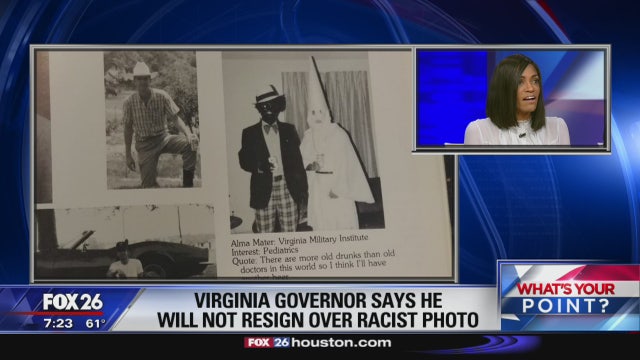 Virginia Governor loses support from key allies - What's Your Point
