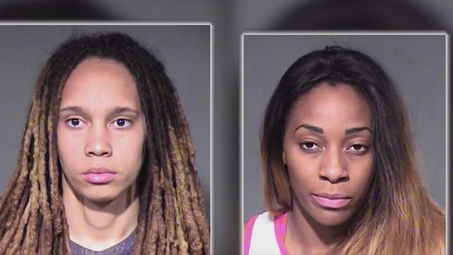 Brittany Griner and Glory Johnson appear in family court
