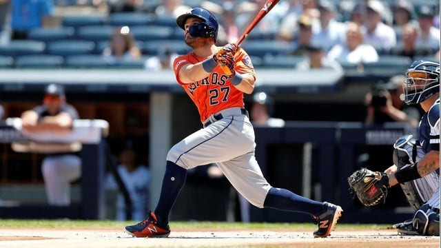 Altuve, Alvarez HR as Astros halt Yanks to end 7-game slide