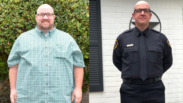 470 pound man undergoes amazing fitness journey to become a police officer