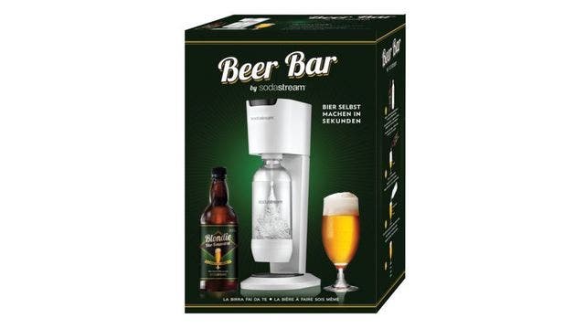 Sodastream gadget instantly turns water into beer