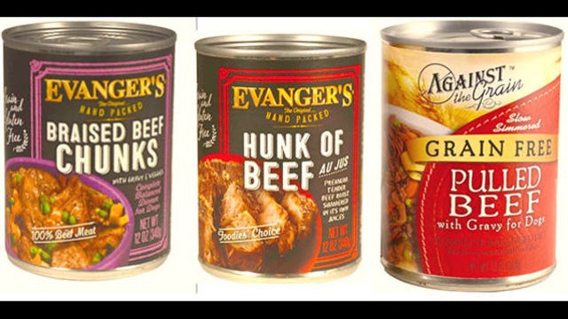 Evanger's expands recall on dog food possibly contaminated with euthanasia drug