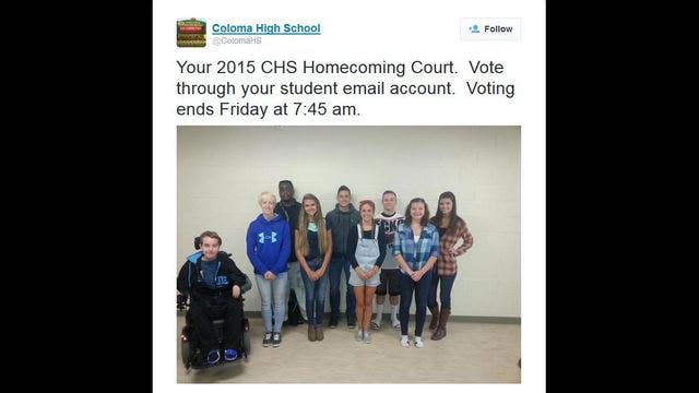 Football Pads and a Tiara, This Homecoming Queen is a Triple Threat