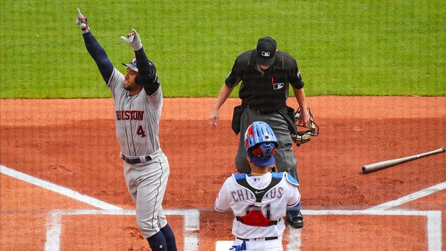 Springer, World Series champ Astros top Texas 4-1 in opener
