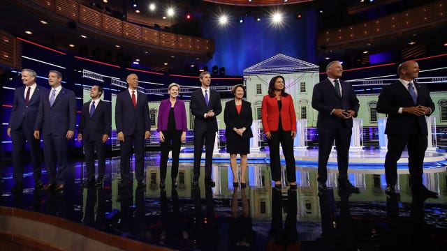 Democratic debate: 10 candidates discuss immigration, gun control, health care in first night