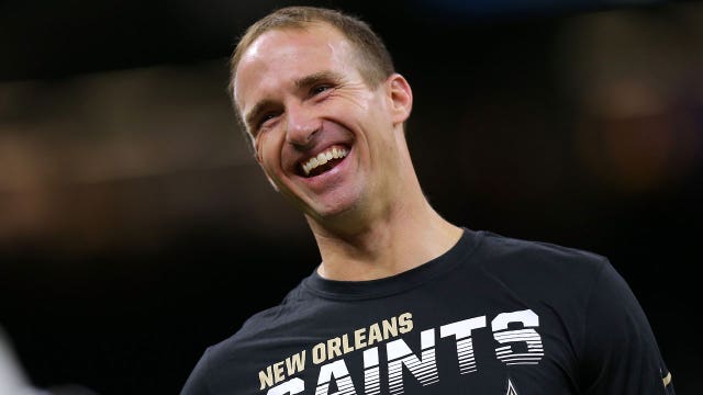 NFL star Drew Brees encourages students to ‘live out your faith,' bring Bible to school
