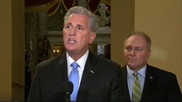 GOP gives response to House Speaker Nancy Pelosi's impeachment inquiry announcement