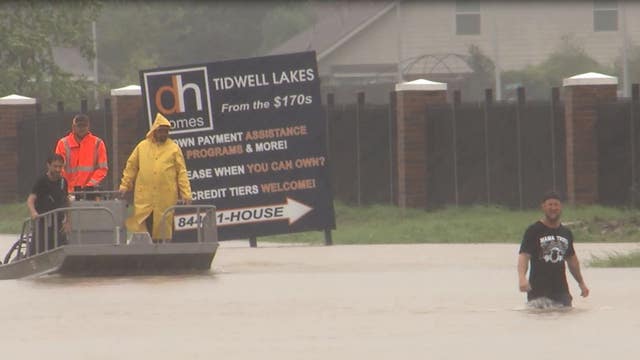 Houston montage: A look back at the aftermath of Hurricane Harvey