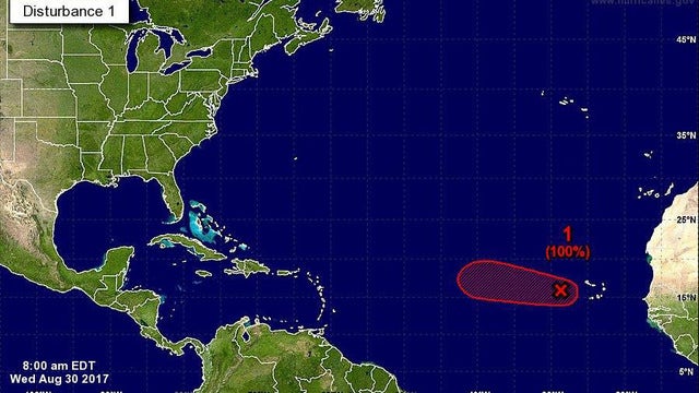 Tropical Storm Irma forms in Atlantic