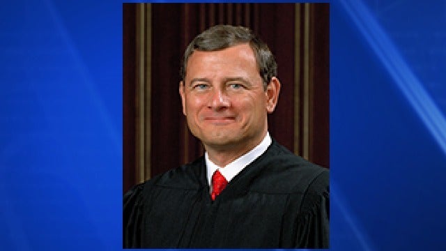 Chief Justice John Roberts pushing back against President Trump