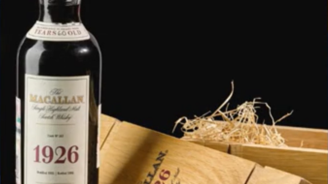 Bottle of scotch auctioned off for nearly $2 million