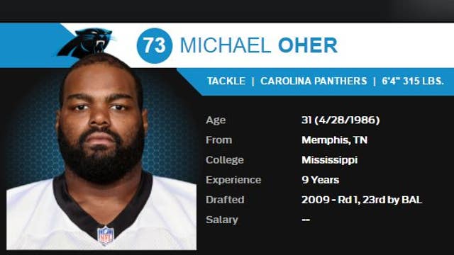 Carolina Panthers' Michael Oher accused of assaulting Uber driver in Nashville