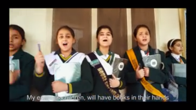 Pakistan army honors Peshawar massacre victims with empowering song of education