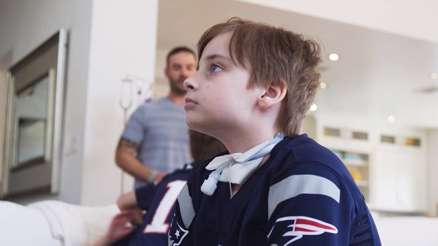 Parker Strong: Patriots' support overwhelms 7-year-old with brain tumor