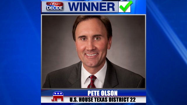 Pete Olson re-elected to Texas Congressional District 22