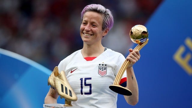 Rapinoe fuses politics with World Cup win, faces criticism