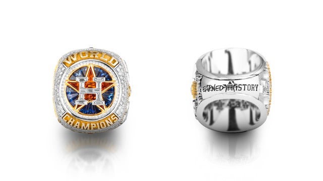Houston Astros world championship rings unveiled
